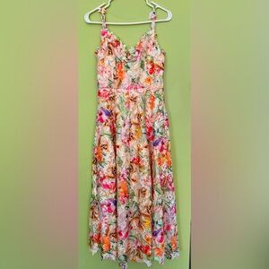 Floral Lace Maxi Dress